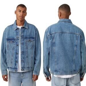 NWT Cotton On Seattle‎ Trucker Jacket - L